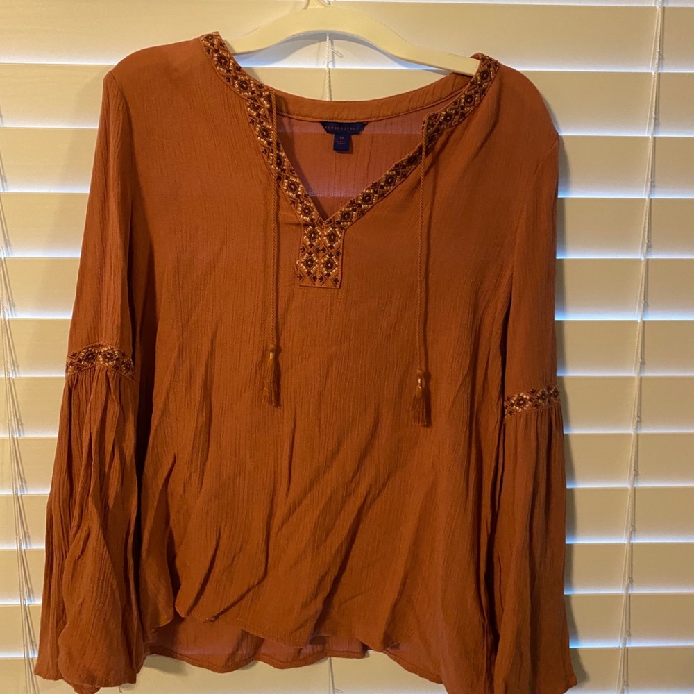 Long sleeved blouse